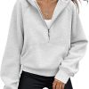 AUTOMET Womens Hoodies Fleece Fall Fashion Outfits Workout Sweatshirts Y2k Winter Zip Up Jackets Oversized Tops Clothes 2025